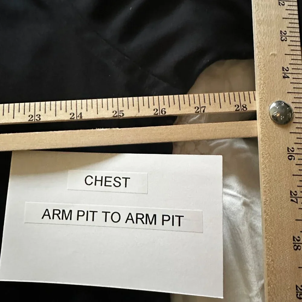 Van Heusen Flex Mens Black Regular Fit Long Sleeve Shirt Size 18.5 35/37 - Picture 7 of 11